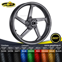 BST Carbon Voorvelg Rapid Tek 3,5 x 17" Yamaha YZF-R6 (2003-2005)
