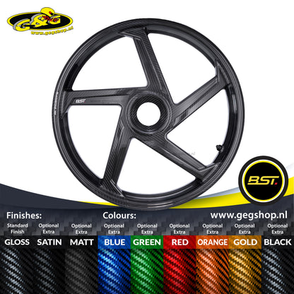 BST Star TEK achtervelg carbon 6,0 x 17" Ducati Panigale V4 SP2 (2023-2024)