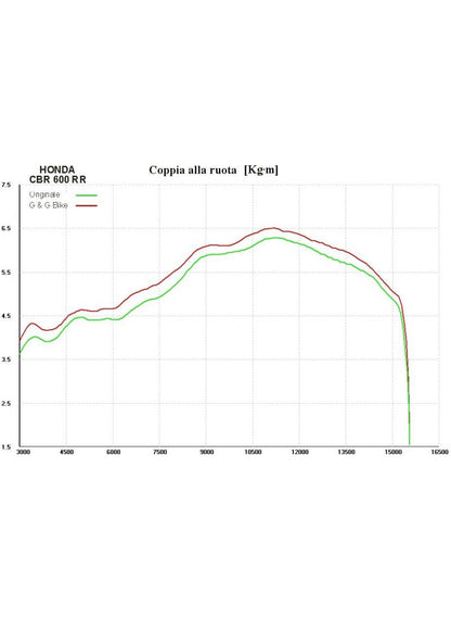 G&G Big Oval uitlaat Honda CBR600RR 2009-2012