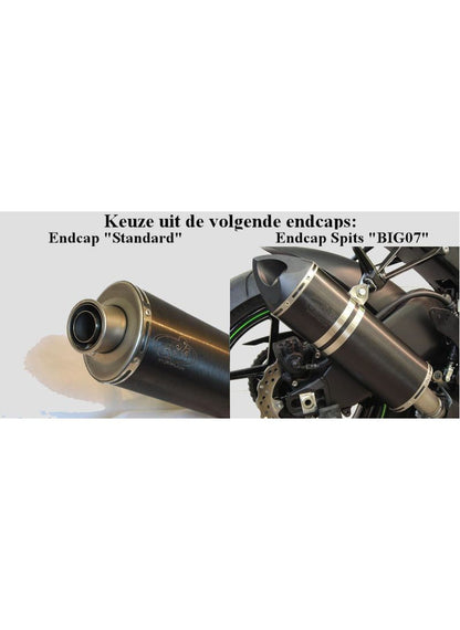 G&G Big Oval uitlaat Honda CBR600RR 2009-2012