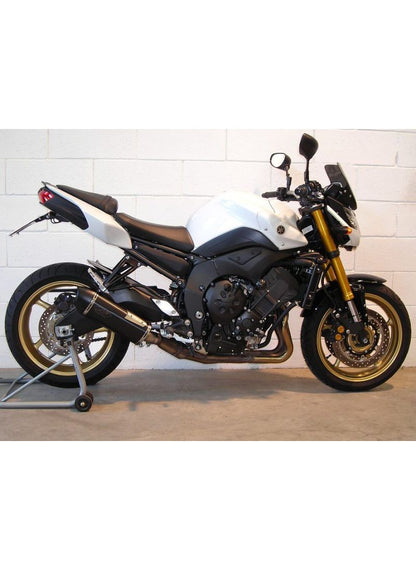 G&G Big Oval Shorty Round Exhaust FZ1