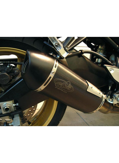 G&G Big Oval Shorty Round Exhaust FZ1