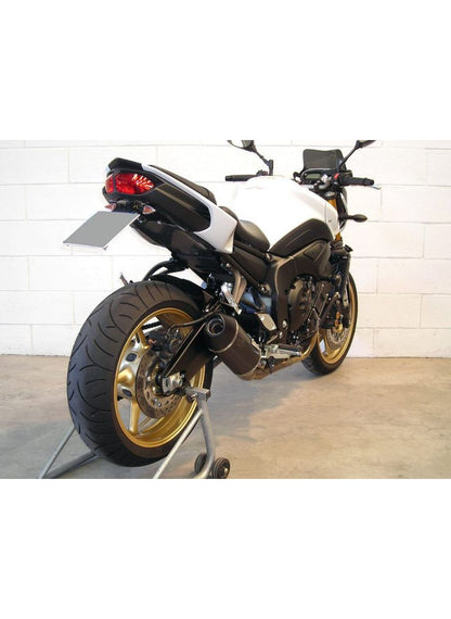 G&G Big Oval Shorty Round Exhaust FZ1