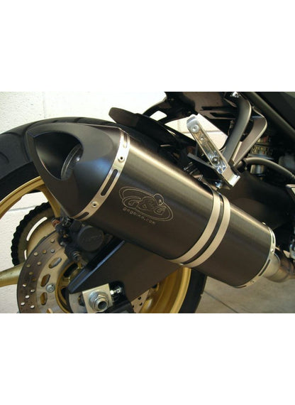 G&G Big Oval Sidemount Exhaust FZ1