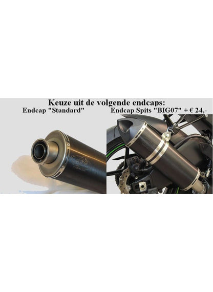 G&G Big Oval Exhaust CBR1000RR SC57 2004-2007