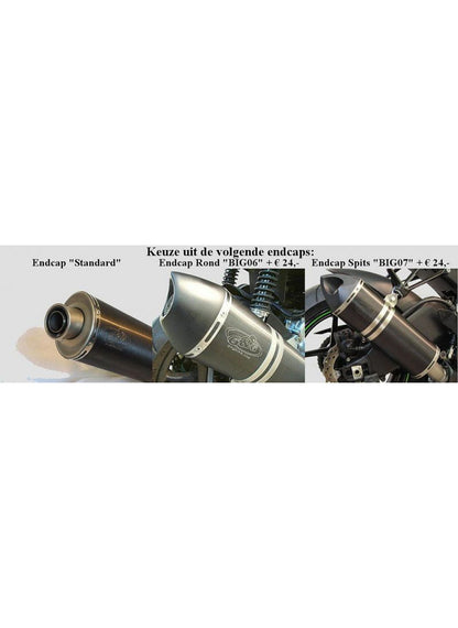 G&G Big Oval Exhaust Hornet 600 1998-2001
