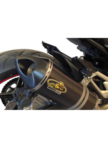 G&G Big Oval uitlaat Kawasaki Z800