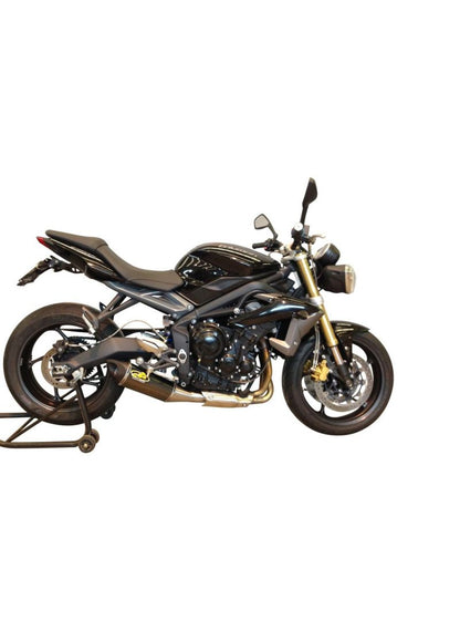 G&G Big Oval uitlaat Triumph Daytona 675 2013-2015