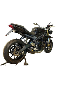 G&G Big Oval uitlaat Triumph Street Triple 675 2013-2015