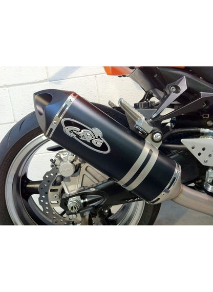 G&G Big Oval Double Exhaust Set Z1000 2007-2009