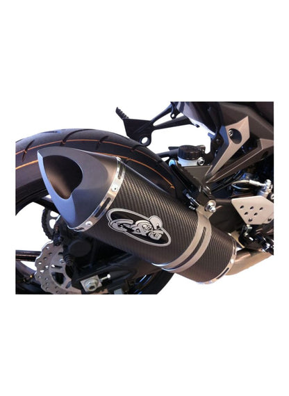 G&G Big Oval exhaust ZX10R Ninja 2011-2015
