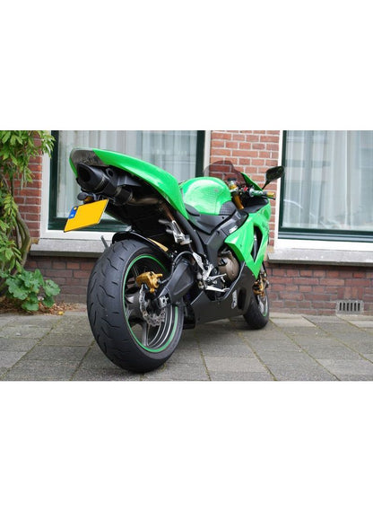 G&G Big Oval Slip-On Exhaust Kawasaki ZX6R Ninja 2005-2006