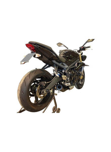 G&G GP Black uitlaat Triumph Daytona 675 2013-2015