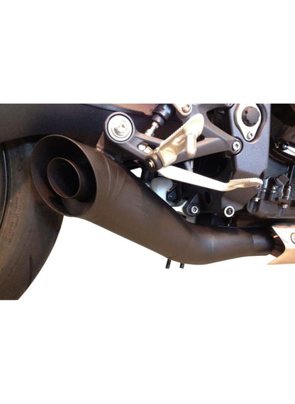 G&G GP Black uitlaat Triumph Street Triple 675 2013-2015