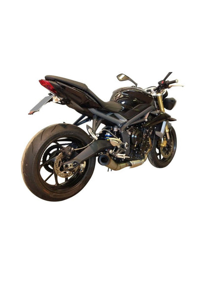 G&G GP uitlaat Triumph Daytona 675 2013-2015