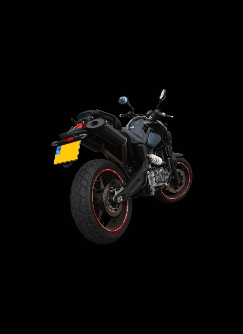 G&G Oval exhaust kit Yamaha MT-03