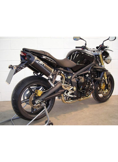 G&G Twist Exhaust Set Triumph Street Triple (R) 675