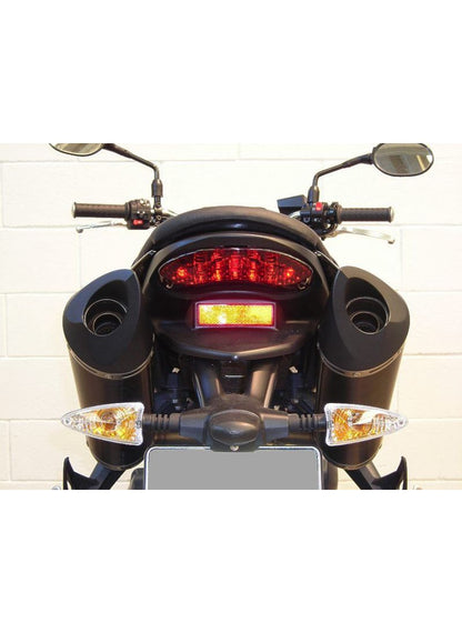 G&G Twist Exhaust Set Triumph Street Triple (R) 675