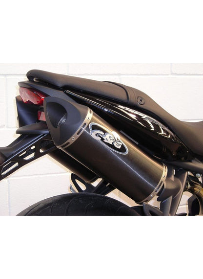 G&G Twist Exhaust Set Triumph Street Triple (R) 675