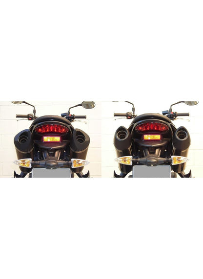 G&G Twist Exhaust Set Triumph Street Triple (R) 675