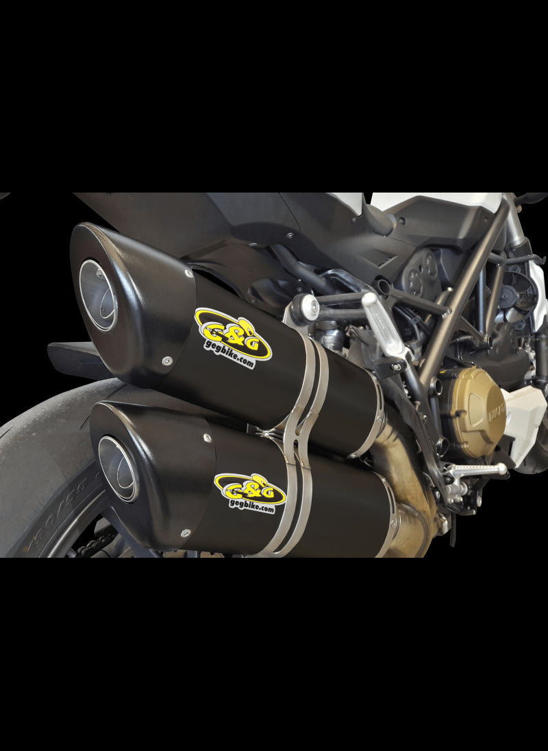 G&G exhaust set Ducati Streetfighter 848