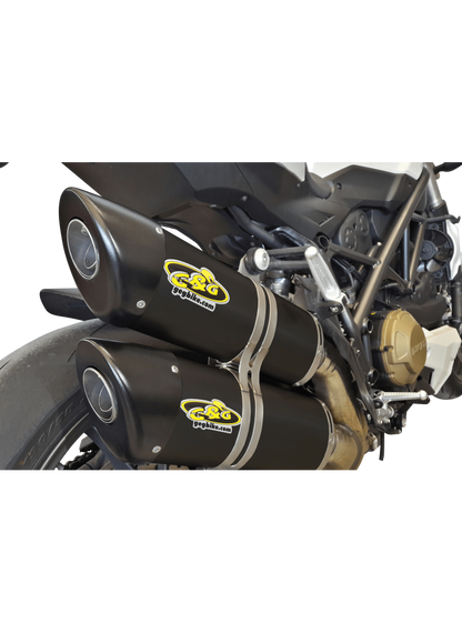 G&G exhaust set Ducati Streetfighter 848