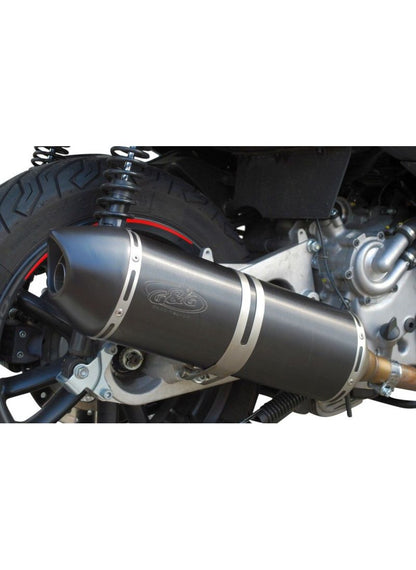 G&G Exhaust Gilera Fuoco 400 and 500