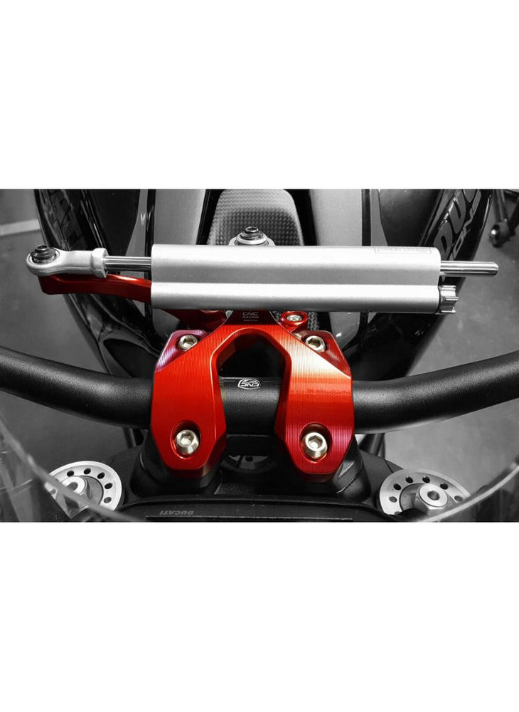 Upper handlebar clamp for steering damper Monster 1200 and 1200R