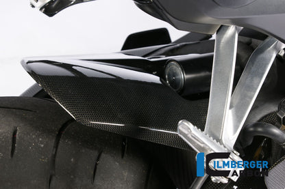Achterspatbord (hugger) mat carbon Honda CBR1000RR ABS (2008-2009)