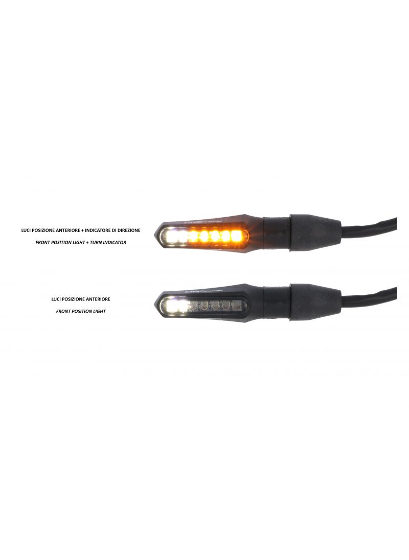 Indicator Position Light kit 'Task' CNC Racing Aprilia Tuono 457 (2025+)