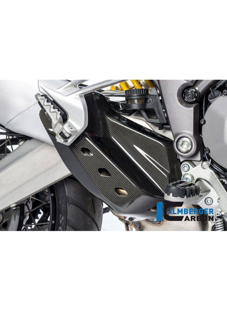 Exhaust heat shield gloss - Ducati Multistrada 1200 Enduro DVT (2016-onwards)