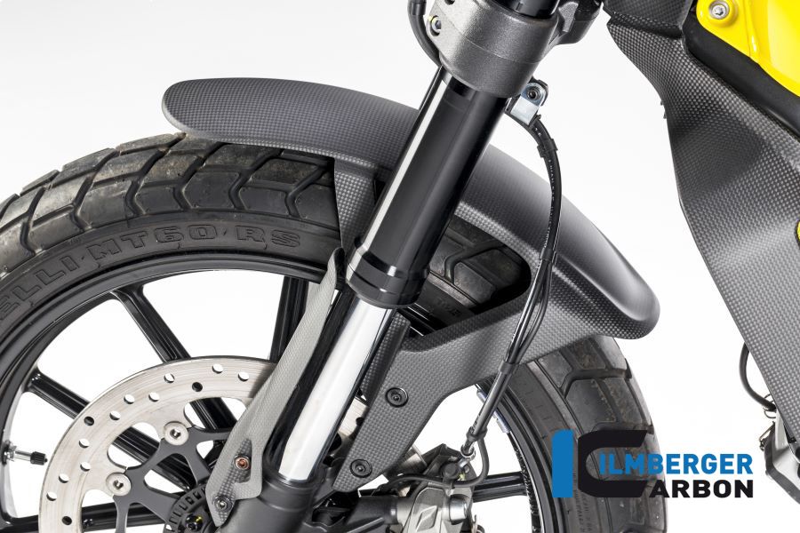 Front Fender Matt Carbon - Ducati Scrambler Classic (2015-2018)