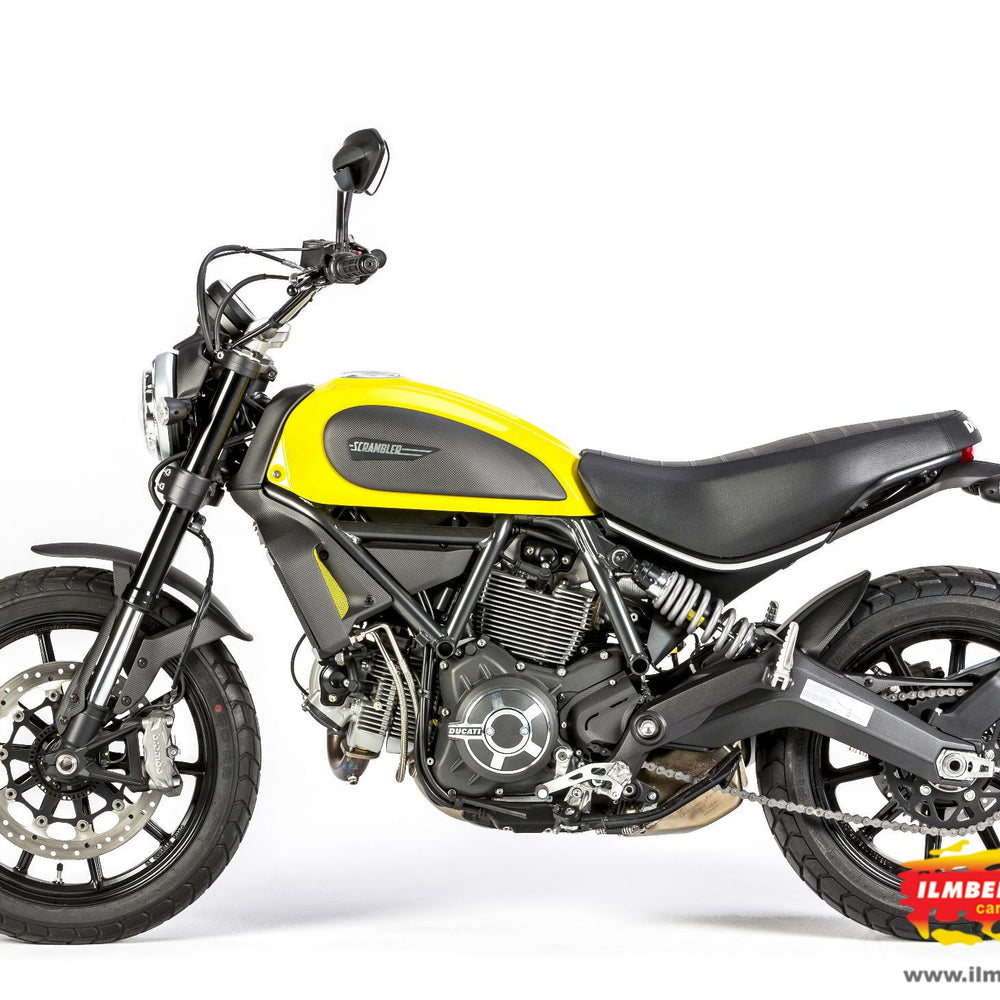 Front Squocket Cover Matt Carbon - Ducati Scrambler Classic (2019-2020)