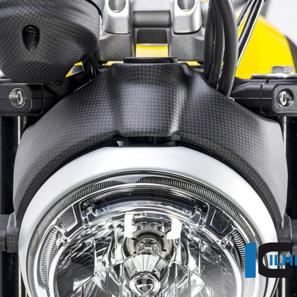 
                  
                    Headlight cover matt carbon - Ducati Scrambler Ducati Scrambler Icon Dark (2020-2022)
                  
                