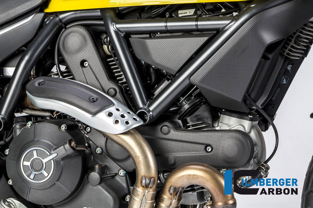 Cubierta de correa horizontal de la correa Matt - Ducati Scrambler Icon Dark (2020-2022)