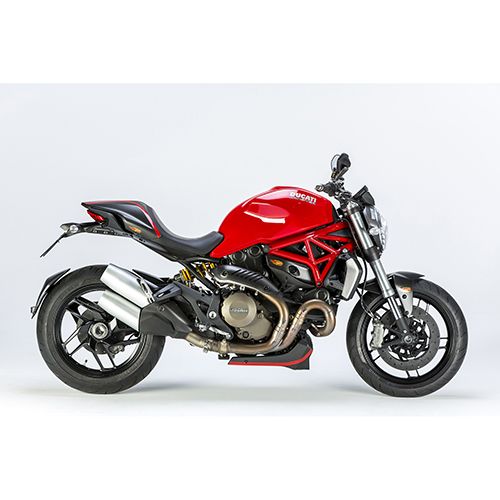 
                  
                    Hochglänzende Kohlenstoff Seitenplatte unter dem Rahmen Linksseite Ducati Monster 1200S (2014-2016)
                  
                