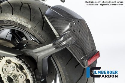 Hochglänzende Carbon Splash Guard Monster 1200 Ducati Monster 1200 S (2014-2016)