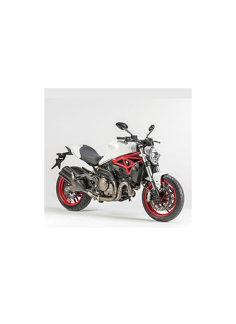 Mat de cabezal de carbono Escudo de calor Monster 821 Ducati Monster 821 Stripe (2016-2017)