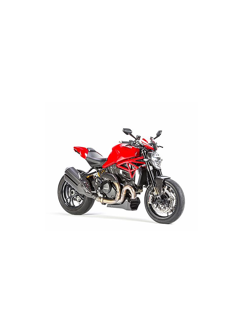 Panneau latéral en carbone brillant sous le cadre Monster côté droit 821 Ducati Monster 821 (2013-2017)