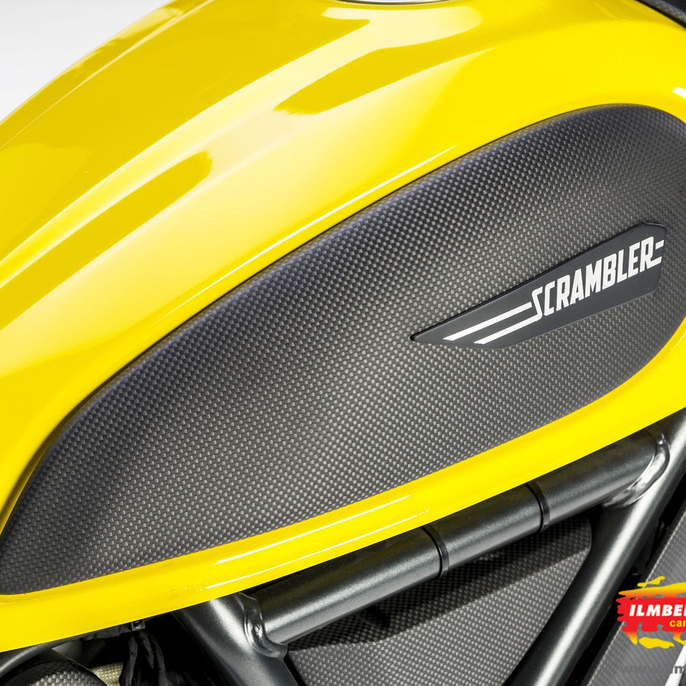 Tank cover right mat carbon - Ducati Scrambler Ducati Scrambler Icon (2015-2018)