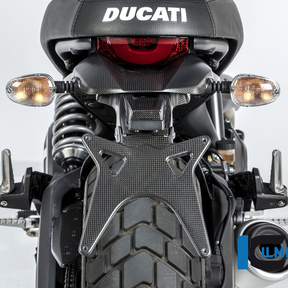 
                  
                    Upper License Plate Support Matt Carbon - Ducati Scrambler Icon Dark (2020-2022)
                  
                