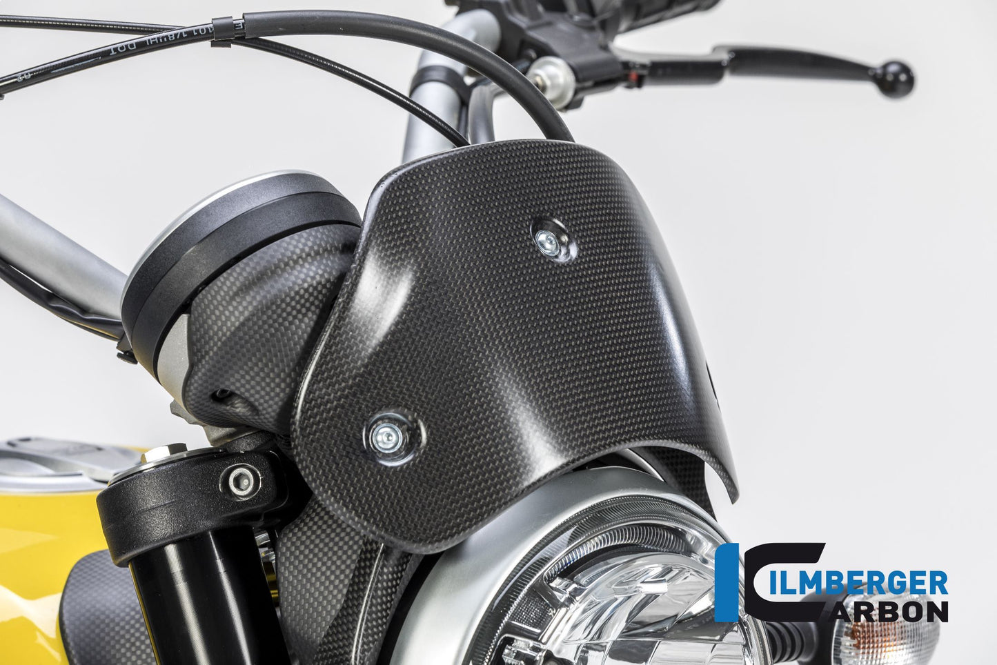 Wantedshield (Flyscreen) Matt Carbon - Ducati Scrambler Classic (2015-2018)