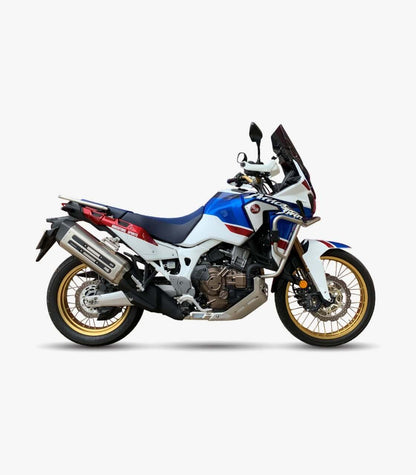 Outletdeal: IXIL MXT Steel slip-on uitlaat – Honda CRF1000L Africa Twin (2016–2019)