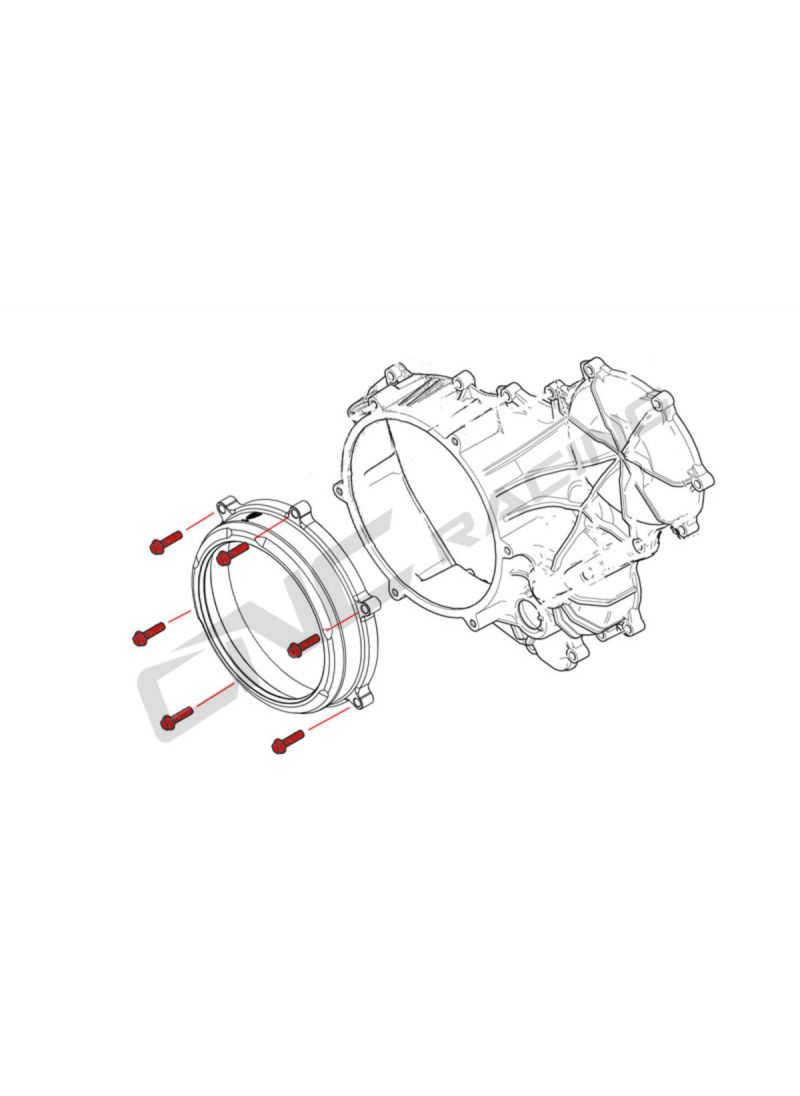 Clutch Cover titanium screw kit for Ducati Panigale CNC Racing