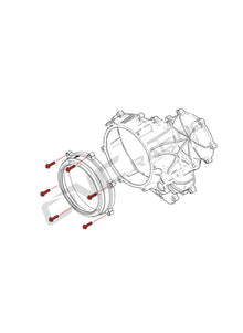 Clutch Cover titanium screw kit for Ducati Panigale CNC Racing