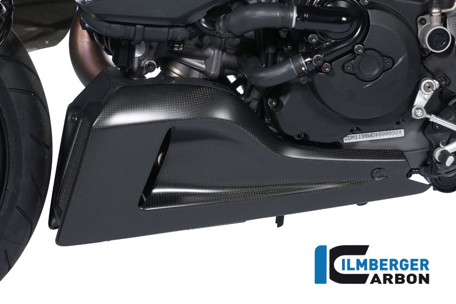 
                  
                    Carbon Bellypan (till vänster) Ducati Diavel Strada (2013-2015)
                  
                