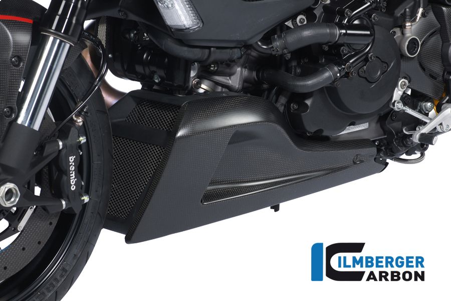 
                  
                    Carbon Bellypan (till vänster) Ducati Diavel Strada (2013-2015)
                  
                