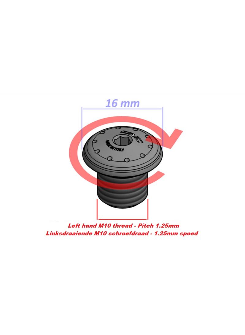 Spiegelvervanger bout M10x1.25 rechtsdraaiend Honda Grom (2020-2024)