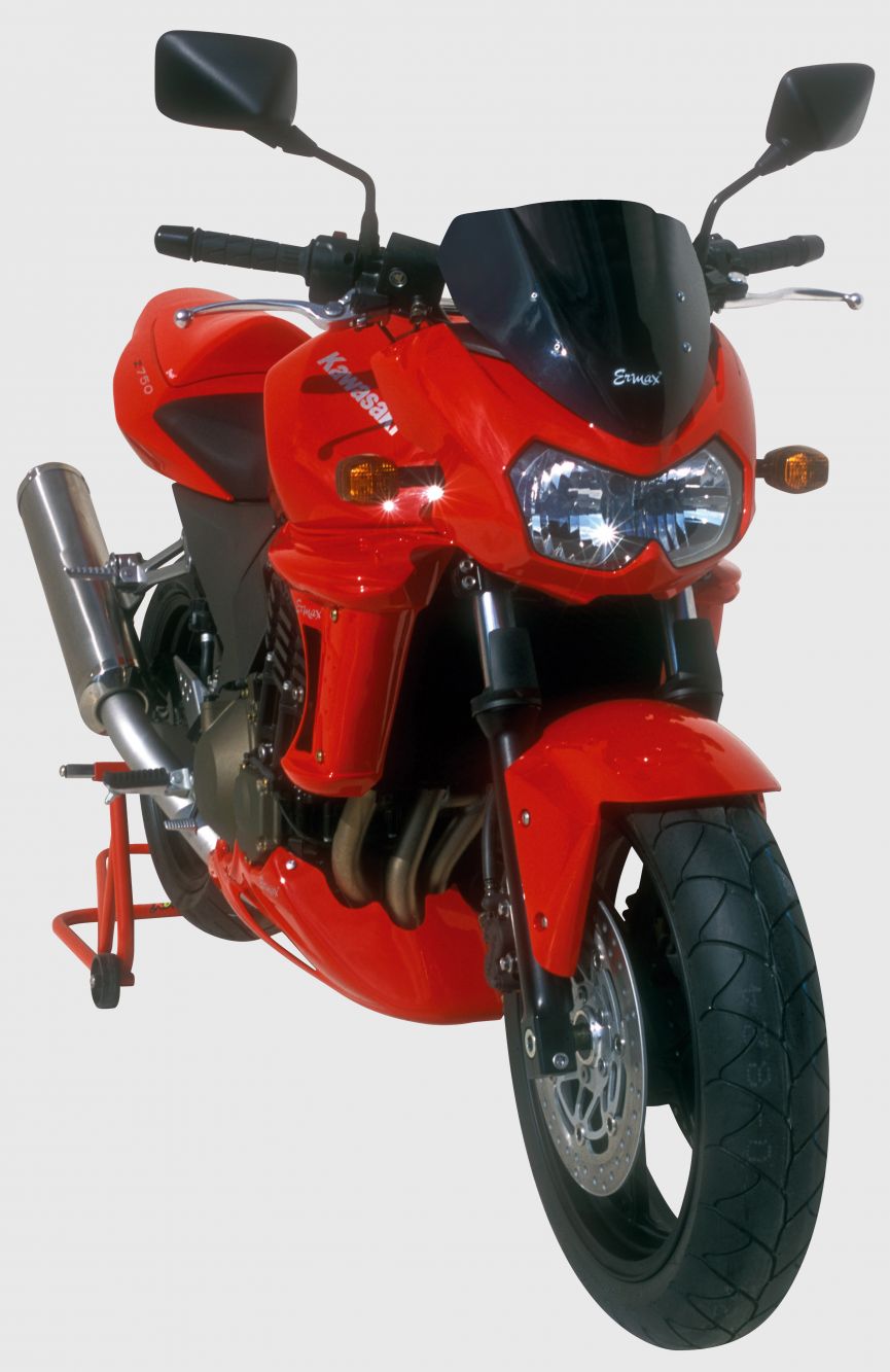 Ermax Sport windscherm (26cm) inc. montageset Kawasaki Z750 (2004-2006)