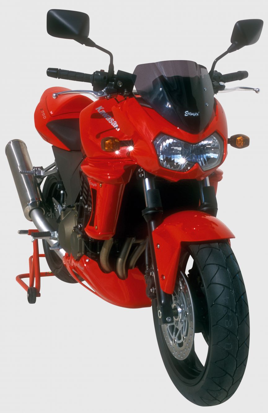 Ermax Sport windscherm (26cm) inc. montageset Kawasaki Z750 (2004-2006)